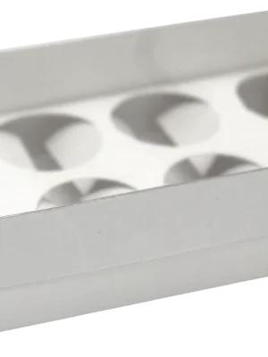 Cx 8 brigadeiros Tp PVC branca